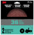 3M Hookit 27411 Grinding Disc, 7 in Dia, 36 Grit, Fiber Backing, 8-Hole [SKU: ORG7376007]