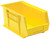 QUANTUM STORAGE SYSTEMS RQUS240YL Hang and Stack Bin, 60 lb Capacity, Polypropylene, Yellow, 14-3/4 in L, 7 in H [SKU: ORG3352499]