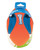 Chuckit! 253101 Dog Toy, Football, EVA/Polyester/Rubber, Blue/Orange [SKU: ORG8513962]