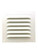 Duraflo 621212 Gable Vent, 14.56 in L, 14.813 in W, Polypropylene, White [SKU: ORG7194608]