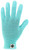 Miracle-Gro MG30607-W-ML Breathable Garden Gloves, Women's, M/L, Knit Cuff, Nitrile Coating, Latex Glove [SKU: ORG5916606]