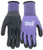 mud MD31011V-W-SM Coated Gloves, Women's, S/M, Knit Cuff, Nitrile Coating, Violet [SKU: ORG9070129]
