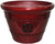 Southern Patio HDP-019299 Modesto Planter, 12 in W, 12 in D, Vinyl, Oxblood [SKU: ORG8248866]