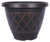 Southern Patio HDR-054849 Planter, Round, Resin, Brown [SKU: ORG8249138]