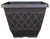 Southern Patio HDR-054856 Planter, Square, Resin, Brown, Textured [SKU: ORG8249120]