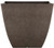 Southern Patio HDR-091677 Newland Planter, 16 in W, 16 in D, Square, Plastic/Resin, Gray, Stone Aesthetic [SKU: ORG0942490]