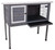 PETMATE Precision Pet 7029115 Extreme Rabbit Shack II, 46 in W, 24 in D, 48 in H, Wood, Gray/White [SKU: ORG9389339]
