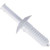 WallTuf 92593 Wall-Tuf Rivet, Nylon, White [SKU: ORG1076629]