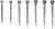 Kerckhaert D412RACE1N Horseshoe Nail, 4-1/2 in, Steel [SKU: ORG0831842]
