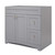 Foremost Monterrey Series MXGV3621 Vanity, Cool Gray, 2-Drawer [SKU: ORG0422923]