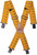 Bucket Boss Original Series 61100 Liars Suspender, Elastic, Yellow [SKU: ORG7343841]