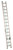 Louisville AE4228PG Extension Ladder, 225 lb, 28-Step, 1-1/2 in D Step, Aluminum [SKU: ORG0302752]