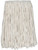CONTINENTAL COMMERCIAL CHOICE A947118 Mop Head, 1-1/4 in Headband, Cotton, Natural [SKU: ORG1005107]