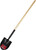 BULLY Tools 52515 Shovel, 9 in W Blade, 14 ga Gauge, Steel Blade, Hardwood Handle [SKU: ORG7775307]