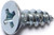 MIDWEST FASTENER 02552 Screw, #8 Thread, 1/2 in L, Coarse Thread, Flat Head, Phillips Drive, Sharp Point, Steel, Zinc [SKU: ORG4253100]