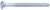 MIDWEST FASTENER 53643 Carriage Bolt, 5/8-11 Thread, 8 in OAL, Galvanized [SKU: ORG4563136]