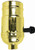 Jandorf 60409 Turn Knob Lamp Socket, 250 V, 250 W, Brass Housing Material [SKU: ORG3404852]