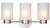 Westinghouse Sylvestre Series 6227900 Wall Fixture, 120 V, 3-Lamp, Incandescent, LED Lamp, Metal Fixture [SKU: ORG3048683]
