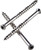Simpson Strong-Tie T10300DWP Deck Screw, #10 Thread, 3 in L, Box Thread, Flat Head, 6-Lobe Drive, Stainless Steel [SKU: ORG2063816]