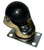 DH CASTERS C-H15P2BR Swivel Ball Caster, 1-1/2 in Dia Wheel, Rubber Wheel, Black, 90 lb [SKU: ORG5146477]