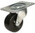DH CASTERS C-GD25RS Swivel Caster, 2-1/2 in Dia Wheel, 1-1/8 in W Wheel, Rubber Wheel, 100 lb [SKU: ORG5146972]