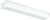 GOOD EARTH LIGHTING G9318P-T8-WH-I Fluorescent Light, 120 V, 1-Lamp, 3500 K Color Temp, Metal Fixture, White Fixture [SKU: ORG9378977]