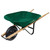 Landscapers Select 34563 Wheelbarrow, 4 cu-ft Volume, Steel, 1 -Wheel, 15 in Wheel [SKU: ORG5990148]