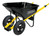 Vulcan 34885 Wheelbarrow, 6 cu-ft Volume, Steel, 2 -Wheel, 16 in Wheel [SKU: ORG4540241]