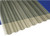 Suntuf 101930 Corrugated Panel, 10 ft L, 26 in W, Greca 76 Profile, 0.032 Thick Material, PVC, Gray [SKU: ORG6167027]