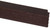 Gossen 236007707 Garage Door Weather Strip, 2 in W, 7/16 in Thick, 7 ft L, PVC, Brown [SKU: ORG7455686]