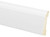 Inteplast Group 633 56330800032 Base Moulding, 8 ft L, 3-3/16 in W, 3/8 in Thick, Polystyrene, Crystal White [SKU: ORG7455017]