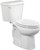 American Standard Colony 751AA101.020 ADA Complete Toilet, Elongated Bowl, 1.28 gpf Flush, 12 in Rough-In, White [SKU: ORG0073601]