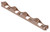 Palruf 92771 Closure Strip, 2 ft L, 1-1/4 in W, Asphalt Saturated Glass [SKU: ORG8111874]