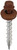 Acorn International SW-MW15BN250 Screw, #9 Thread, High-Low, Twin Lead Thread, Hex Drive, Self-Tapping, Type 17 Point [SKU: ORG2200889]