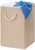 Honey-Can-Do HMP-01453 Laundry Hamper with Handle, Polyester Bag, 13-3/4 in W, 22 in H, 14 in D [SKU: ORG7780679]