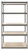 ProSource Boltless Shelving Unit with Particle Boards, 5 Levels, 36 in W x 18 in D x 72 in H [SKU: ORG8131765]