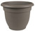 Bloem Ariana AP1660 Self-Watering Planter, 16 in Dia, 17-3/4 in W, Round, Plastic, Peppercorn [SKU: ORG4693123]