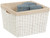 Honey-Can-Do STO-03561 Storage Basket, Paper, White [SKU: ORG0981555]