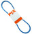 PIX A38K Fractional Horsepower V-Belt, 1/2 in W, 9/32 in Thick, Blue [SKU: ORG9085622]