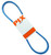 PIX B49K Fractional Horsepower V-Belt, 5/8 in W, 11/32 in Thick, Blue [SKU: ORG5419262]