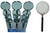 Diamond Visions MA-01 Assorted Magnifying Glass, 5X Magnification [SKU: ORG7111354]