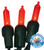 Holiday Bright Lights LEDBX-T550-RD6 Light Set, 50-Lamp, LED Lamp, Red Lamp, 50,000 hr Average Life, 26 ft L [SKU: ORG7218597]