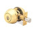 Kwikset 785SMTRCAL/RCS Deadbolt, 2 Grade, Keyed Alike Key, Steel, Polished Brass, 2-3/8 x 2-3/4 in Backset [SKU: ORG2807931]