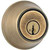 Kwikset 660 5 RCAL RCS Deadbolt, Different, Smartkey Key, Steel, Antique Brass, 2-3/8 to 2-3/4 in Backset [SKU: ORG0737734]