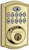 Kwikset 913TRL-3 Deadbolt, 2 Grade, Polished Brass, 2-3/8 x 2-3/4 in Backset, 1-3/8 to 1-3/4 in Thick Door [SKU: ORG8381147]