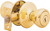 Kwikset 400T3CP6K6 Keyed Entry Knob, Polished Brass [SKU: ORG0677203]