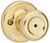 Kwikset 300T3CP Privacy Door Knob, Polished Brass [SKU: ORG3301413]