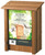 North States 1641 Bat House, 9 in W, 5-1/4 in D, 12 in H, Cedar Wood, Post, Fence Mounting [SKU: ORG1326867]