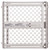 North States Supergate Classic Series 8615 Safety Gate, Plastic, Light Gray, 26 in H Dimensions [SKU: ORG4431615]