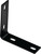 National Hardware 1151BC Series N351-464 Corner Brace, 5.1 in L, 1-1/2 in W, 5.1 in H, Steel, Powder-Coated [SKU: ORG0103804]